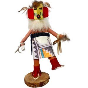 Vtg Kachina Doll Hope Eagle Dancer Native American Navaho Artist Signed 8"